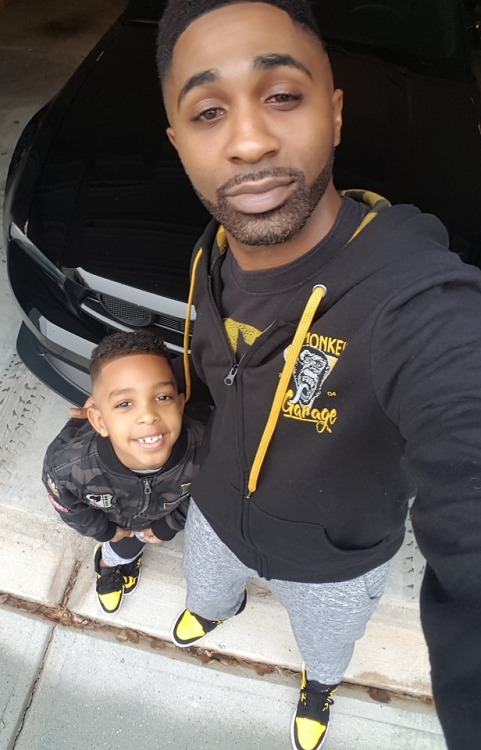 #FreshCutSaturdays #BlackDadMagic #JujuBean #ShoTime #Father/Son