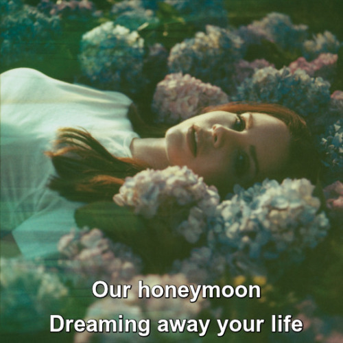 myworldmyempire:  Lana Del Rey//honeymoon
