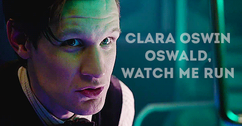 “You and me. Time and Space. Watch us run.” Everyone forgets River. D=