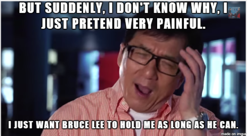 fhoantells: “I just want Bruce Lee to hold me as long as he can.” I’m dying. (imgur albu