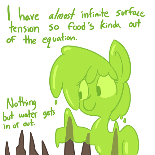 tjpones:  Booger Horse.   =O askshinytheslime looks like you’ve got another gooey neighbor on the block, so to speak! owo