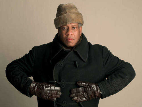 christopherbarnard:  André Leon Talley backstage