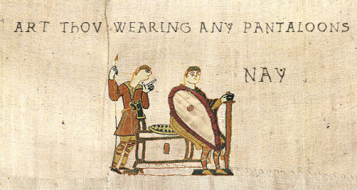 get-holmes:So I was bored and made a compilation of best Sherlock &amp; Bayeux Tapestry pics&hel