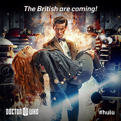 doctorwho:  hulu:  The TARDIS has landed! Over 90 episodes of British sci-fi favorite Doctor Who are now on Hulu Plus. Start here.  DEAR INTERNET! THIS IS NOW A THING! #CAPSLOCK4LYFE 