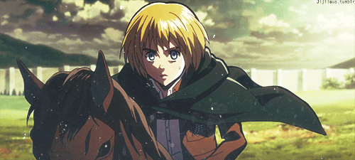 koalol:  jijilous:  "It's fine. Calm down."  Armin, you’re so cute that