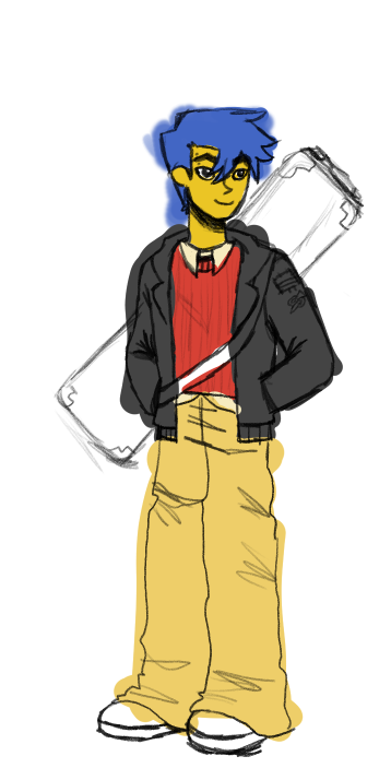 No, Because Im Kinda Literally In Love With My Flash Sentry Design He Looks So Cool