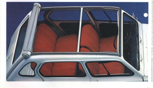 Citroën Dyane, 1970. The economy car was produced between 1967 and 1983, a development of the model 