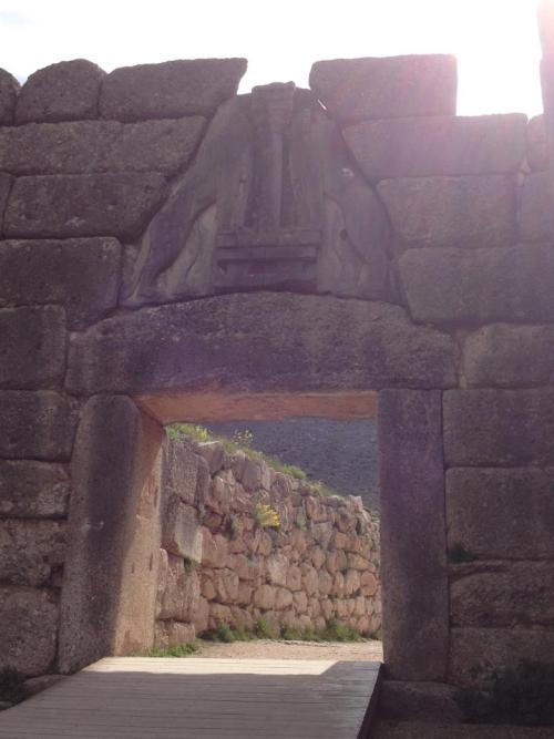 photographing-the-fave:Lions Gate, Citadel of Mycenae, Greece