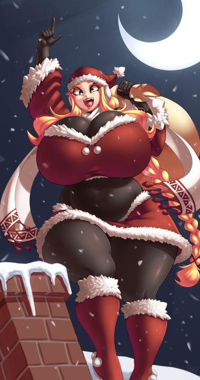 Arina is here to deliver your presents!…Eventually.