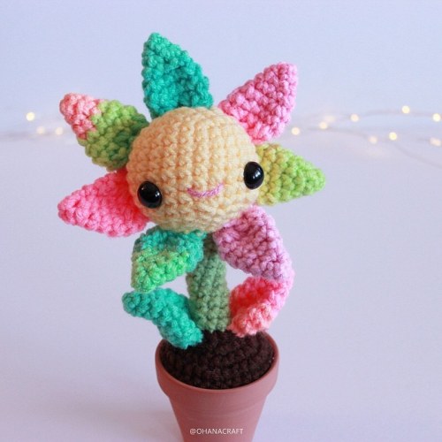 ENG|中文NEW LISTED! Crochet Pattern : HOPE the sunflower is now available in my pattern store! Link in