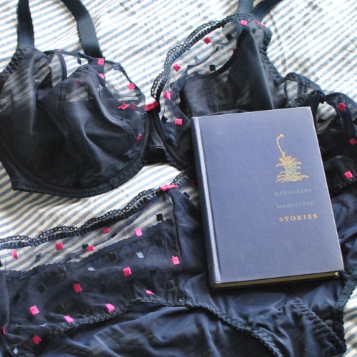 with-a-rare-device: Books &amp; bras, my favorite things! @playfulpromises quarter cup bra &