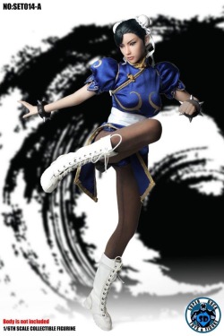 ghostjetshell:  Super Duck | 1/6th scale Chinese Martial Arts Female Fighter Outfit Set (Aka Chun Li)