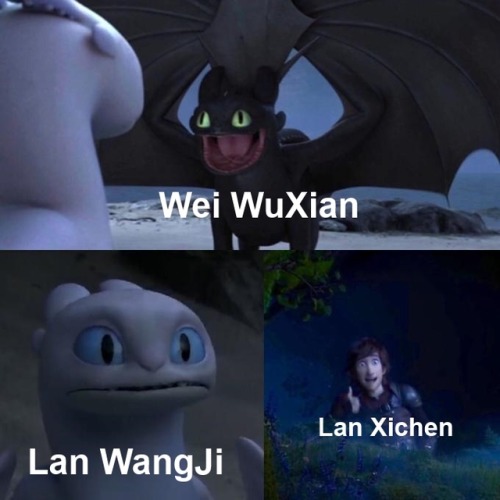 ladyseara:Wangxian relationship through the series in one photo