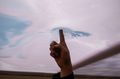 ART: Cloud Pink by Everyware Cloud Pink is an interactive installation by Seoul-based creative Every