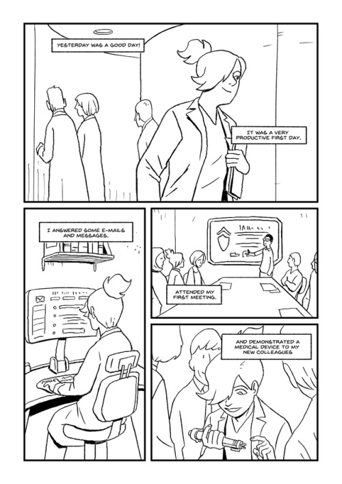 muggertime:INTRODUCTIONS- A doctor from Overwatch encounters her new, eccentric labmate.Download PDF