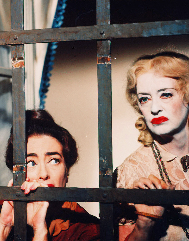 misstanwyck:  Joan Crawford and Bette Davis photographed for What Ever Happened to