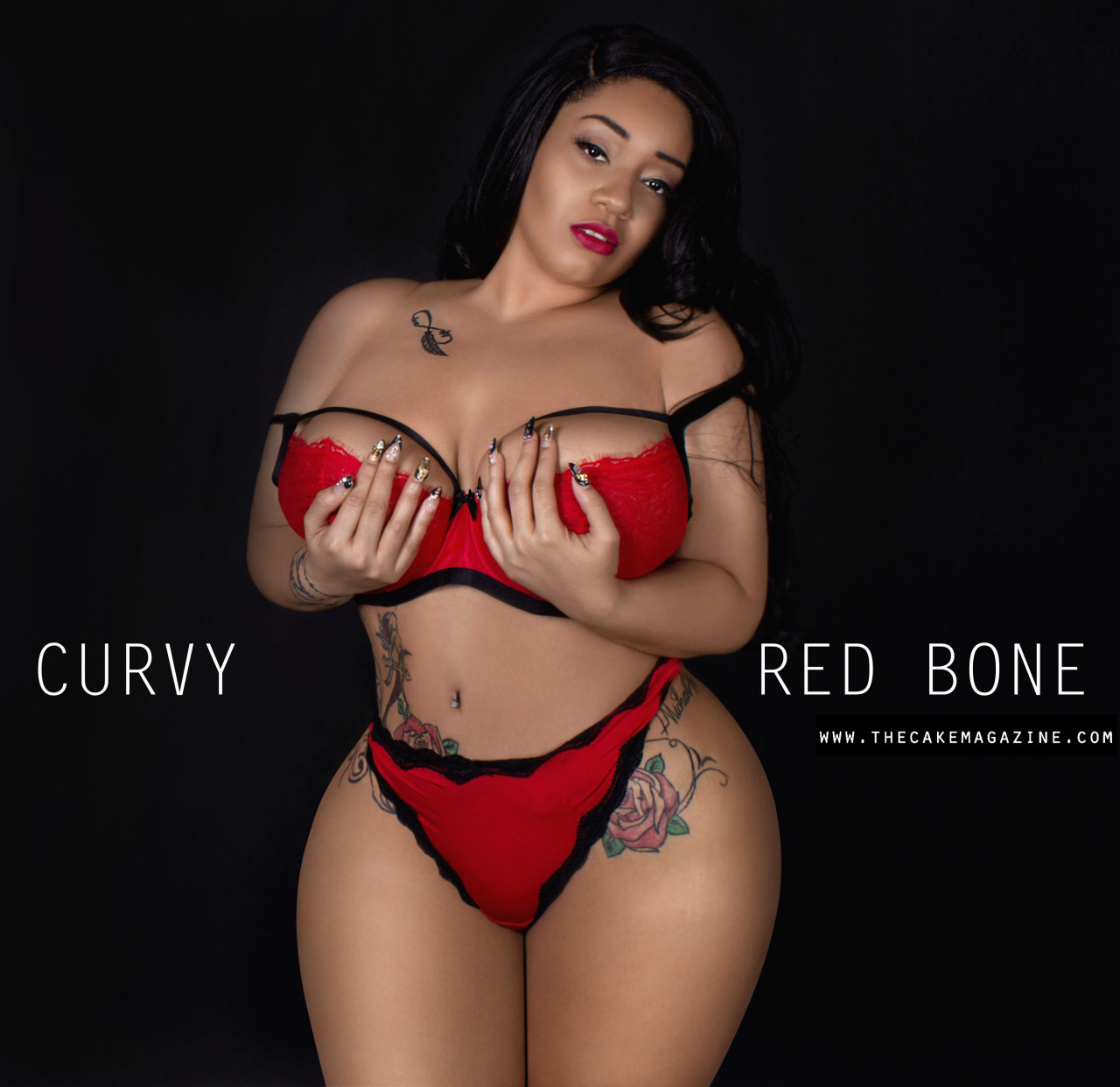 plusness:  Shannon aka Curvy Redbone (USA) from The Cake Magazine.  Bonus clip here.