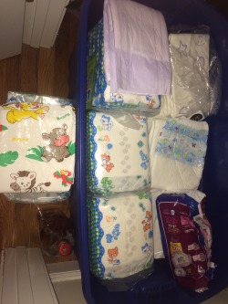 daddy-n-princess123:  Stash pic! ABU Little Pawz came in and we’re pretty freakin excited!
