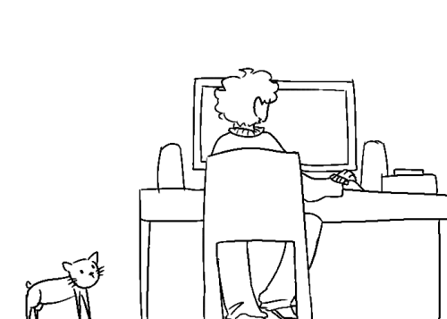 cameoamalthea:  auntiehardscum:  kidacon:  life with a cat and a dog  perfect   so true!  My chihuahua does this whenever I give attention to anyone else; the cats, the other two dogs, people… Hell, sometimes she even does it to my laptop ;u;