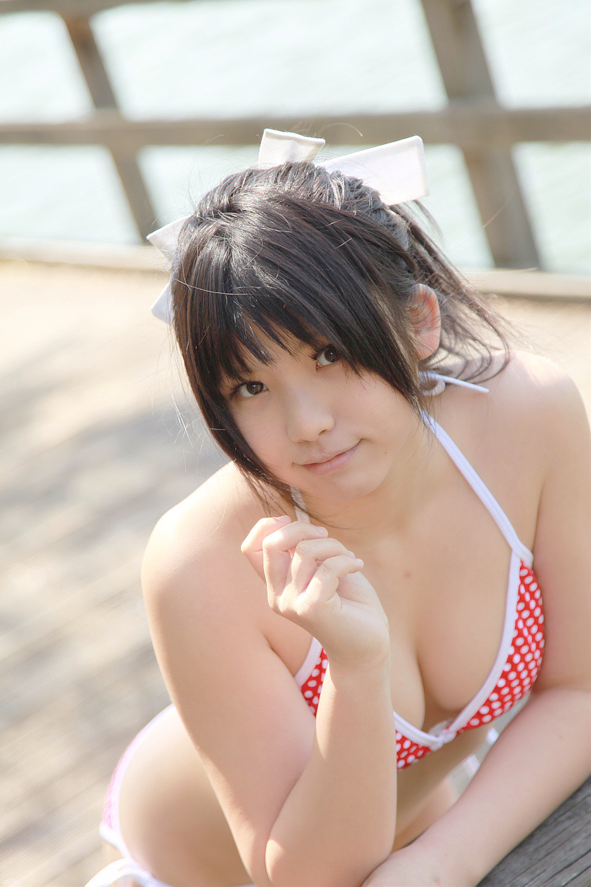 kuudererules:  Enako Rin with swimsuit (part 1)