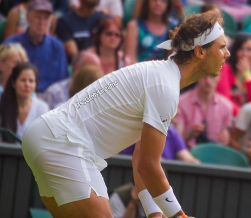 assofmydreams:Nadal’s briefs visible through his mouthwateringly tight shorts that ass never g