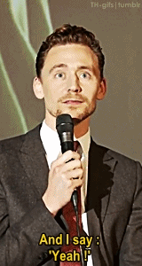 tomhiddleston-gifs:  The filter is: 
