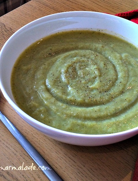 Broccoli, Cauliflower & Parsnip Soup