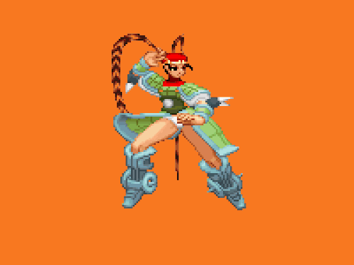 runruncycle:Red Earth. 1996 Capcom. From The Fighters Generation