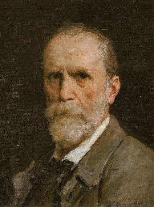 Self-Portrait, 1908, Albert Anker