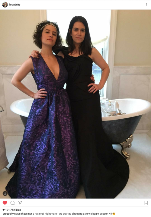 From Broad City on Instagram.