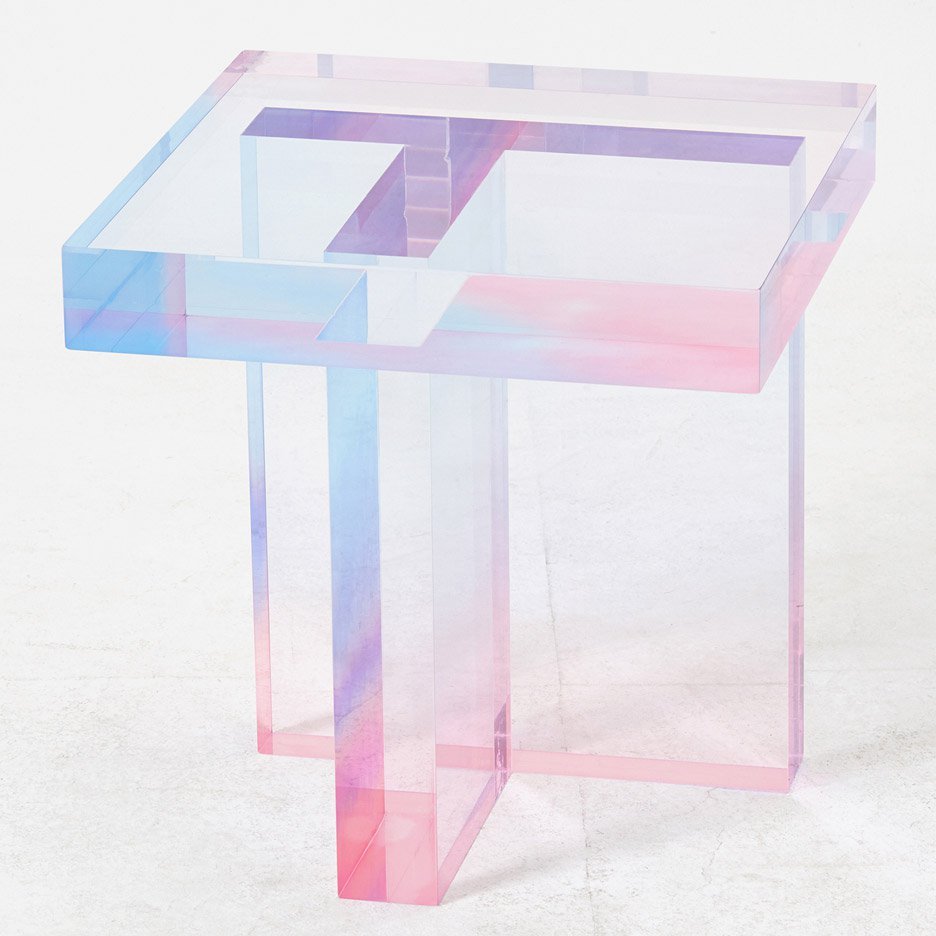 Crystal Series Table by Saerom Yoon.