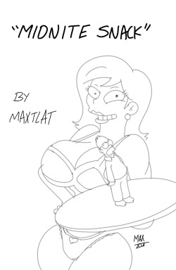 maxtlat:  Parody! Settled on the week when Becky stayed on the house with the family… Ever asked yourself why Becky wants so much to steal Marge’s family? Well, this is one theory, very accurrate if you ask for my opinion  Keep asking me for commissions
