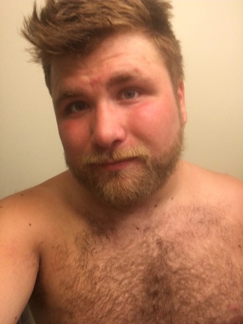 piggycubwa:  Was feeling cute this morning, horned up in bed with a newly trimmed beard 🐷🐻🐽😈 big oinks to all the guys getting ripe out there 🤤🤤🤤