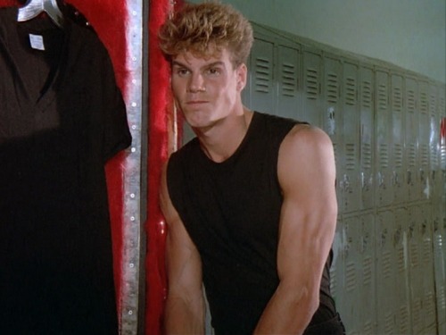 hunksploitation:  Craig Sheffer in Voyage of the Rock Aliens (dir. James Fargo, 1984) 