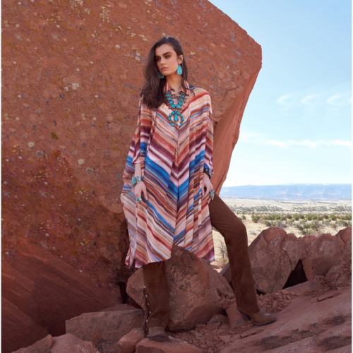 Open spaces, mountain ranges, and horizons of Georgia O'Keeffe&rsquo;s Ghost Ranch inspired our 