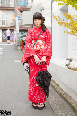 tokyo-fashion:  Niku on the street in Harajuku