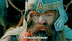 lotrlorien:  middle-earth meme   [1/6 friendships]    ➳   gimli &amp;
