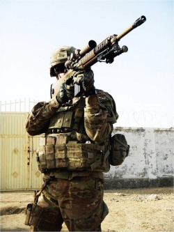 A Real Soldier&hellip; Locked &amp; Loaded