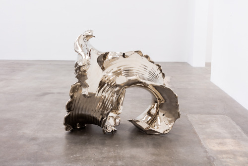 exasperated-viewer-on-air:Lynda Benglis - Elephant: First Foot Forward, 2018white Tombasil bronze48 
