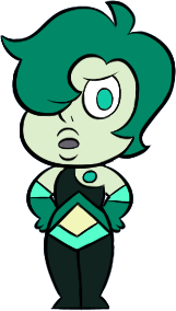 jigokuhana:  Thought I’d make some Classroom Gem versions of Dioptase. Because why not? :3Enjoy~