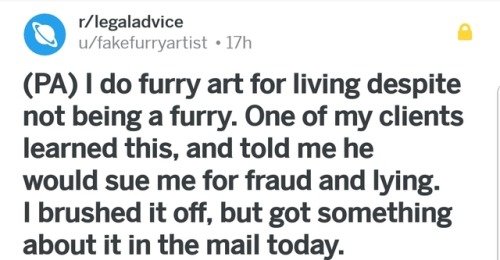 ravenbohique:I found that thread and it was wild, the furry dude got so mad he started talking shit 