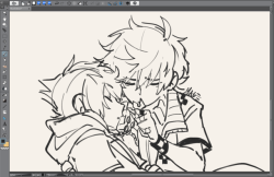 mageyalook:  recently every time i draw soroku it’s always angst and so ig that’s just how it’s gonna be