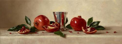 granosdegranada:Sarah Lamb / Julp, cup, and pomegranates.