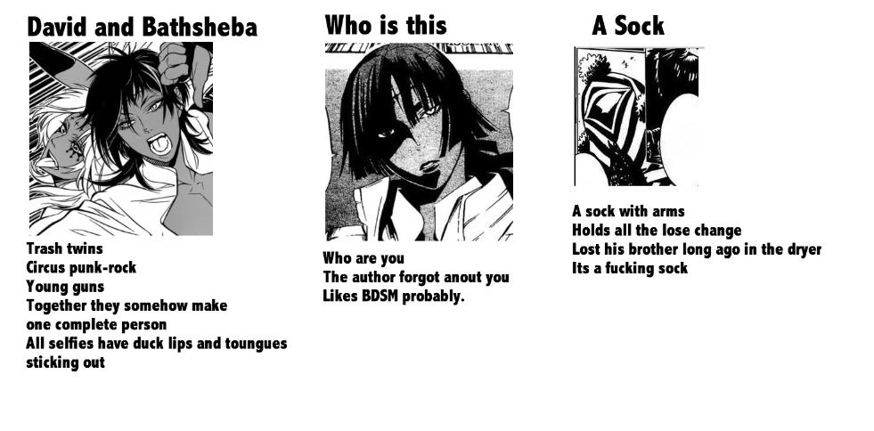 commanderashlee:  The No Family.Â  Tag yourself Iâ€™m A Sock.Â edit: I know