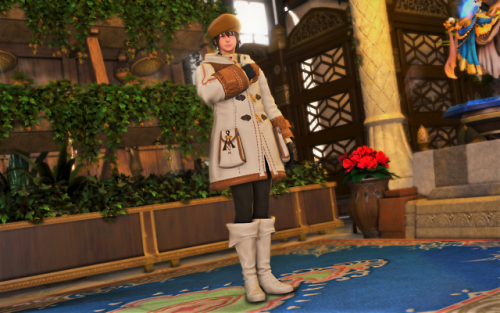 ballade-du-mage:I’m cryin’, @ayyymeric got me the Whisperfine coat and Lev looks so good in it.（=´∇｀