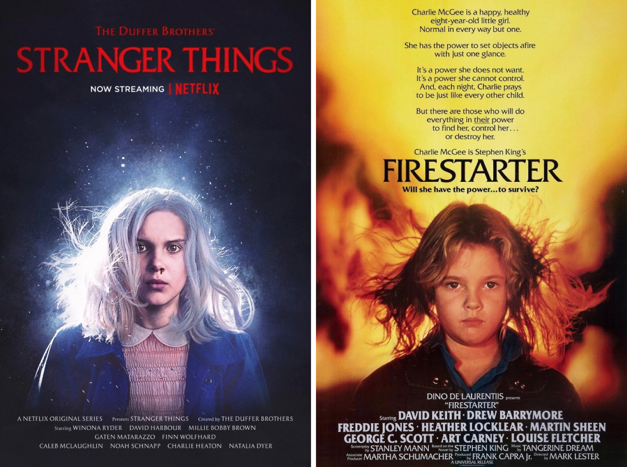 jukeboxemcsa:  pottergirl05:  Netflix’s Stranger Things recreates 80′s movie
