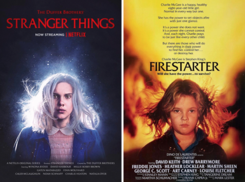 pottergirl05:  Netflix’s Stranger Things recreates 80′s movie posters.