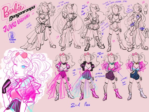 BARBIE X DANGANRONPA! Featuring Junko And Miu In MY Shitty Fashion Choices! And A Cool Box Design! Get