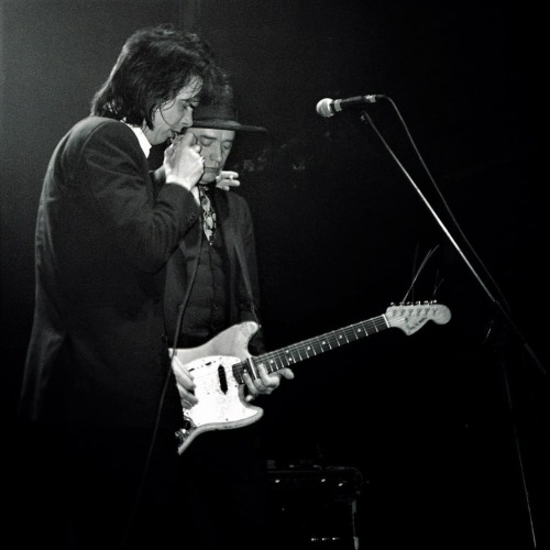 Nick Cave and The Bad Seeds live at The Forum, Melbourne, 1997 Photo: Ross A Waterman