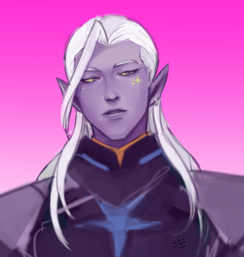 my biggest question for vld season 3 is if lotor is a diva bc he looks like one